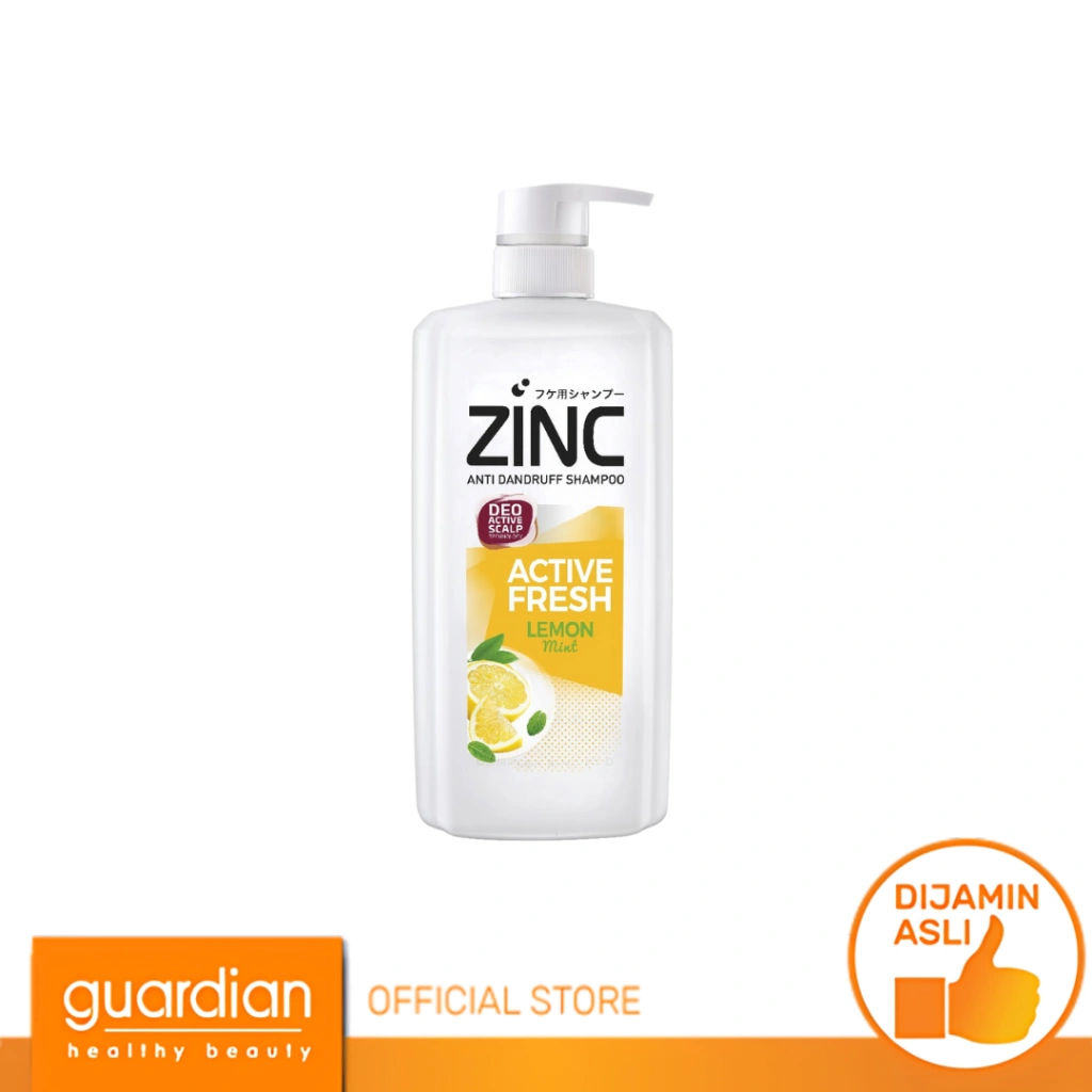 Zinc Shampoo Active Fresh Botol 680Ml