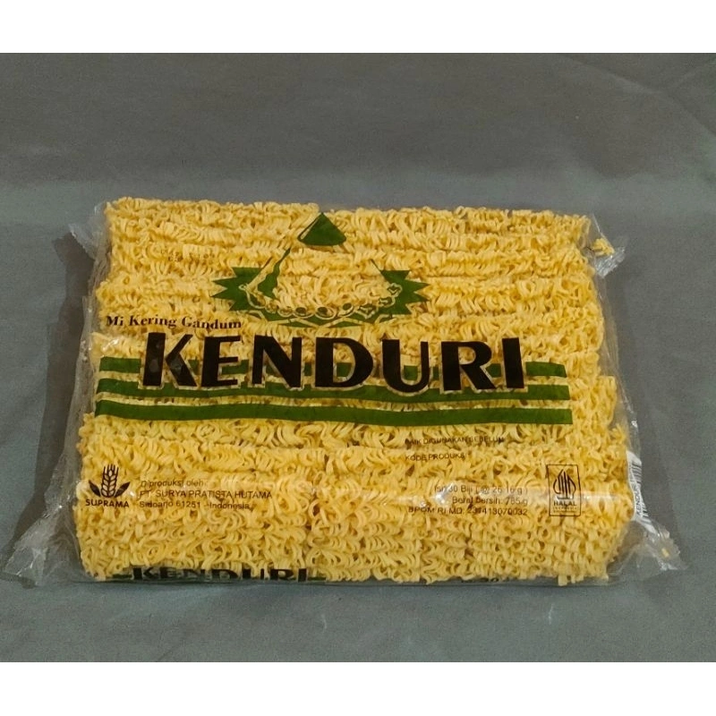 Mie kering cap kenduri hijau (785gr)