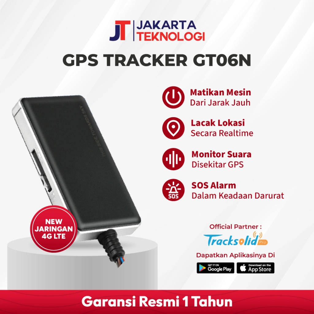 Gps Tracker Mobil Motor Truck GT06N Concox Anti Maling GARANSI TANPA PASANG TANPA KARTU TANPA SERVER