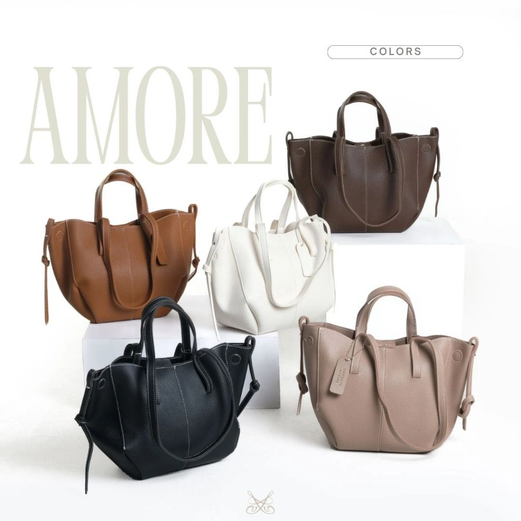 Sundays Attire - AMORE Tote Bag / Shoulder Bag / Hand Bag / Tas Wanita