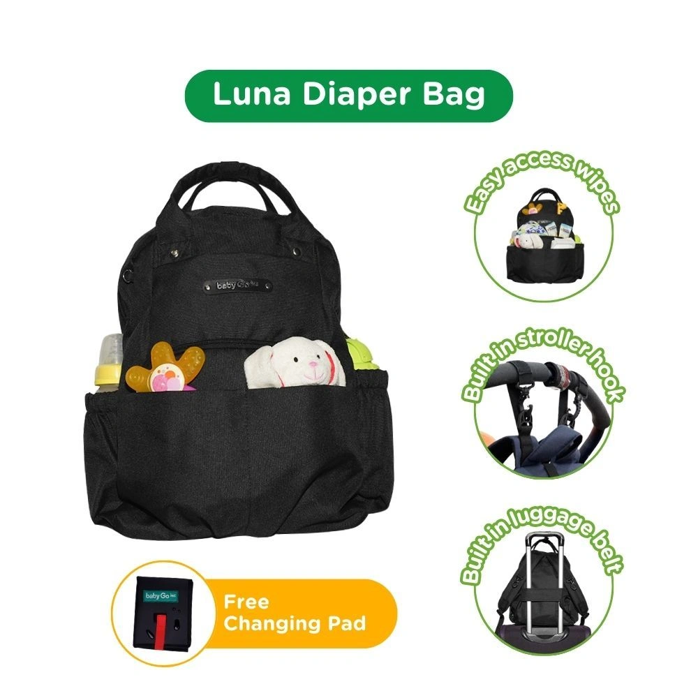 BabyGO Luna Diaper Bag