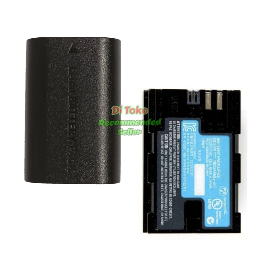 Canon Battery Kamera Lp E6 Baterai For Charger Lc E6e Batrai Eos 60D 70D 80D Batrei Camera DSLR Batere Kamera LcE6 Bateri Slr 7D Mark 2 3 4 Batery 5D Mark II III IV Batray 5Ds R 6D Mark II Baterei LPE6 LPE6N Baterey 60Da 90D Battre Xc10 EosR E6N