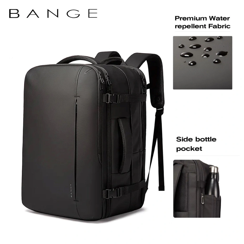 BANGE BG1909D Tas Ransel Laptop Backpack Bag Expandable 45L 17.3 Inch