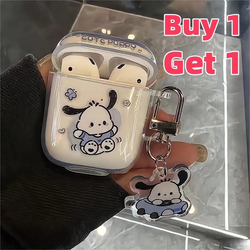 HEADSET BLUETOOTH TWS INPODS I12  EARPHONE BLUETOOTH 5.0 WITH CARTOON CASING—buy earphone get case