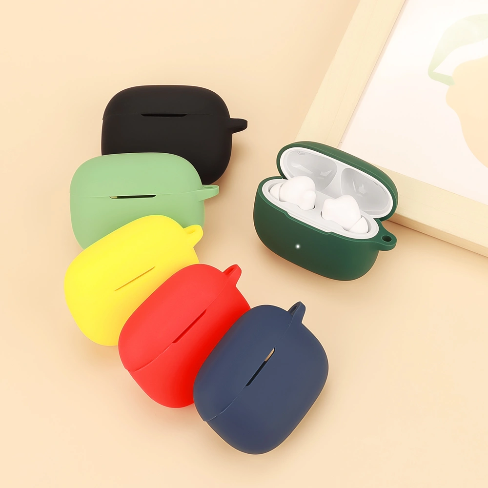 Case Casing Cover Silicone Protective Honor Choice Earbuds X7 Lite TWS/ HonorchoiceearbudsX7lite/ X7Lite + Carabiner