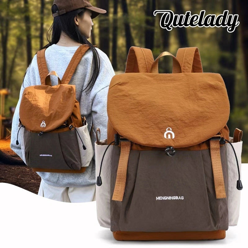 QUTELADY Tas Ransel Perjalanan Wanita Backpack Perjalanan Wanita Kuliah Ransel Kerja Travel QT-0703