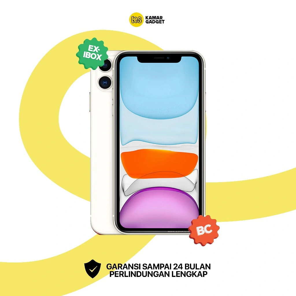 Apple iPhone 11 Second 64GB 128GB 256GB Fullset Original Garansi Resmi