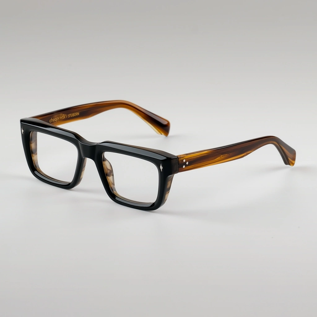 Kacamata cheapywfx Stuborn Polarized Lens Acetate Premium Quality Paket Lensa Normal dan Minus Blueray Photocromic Bluecromic