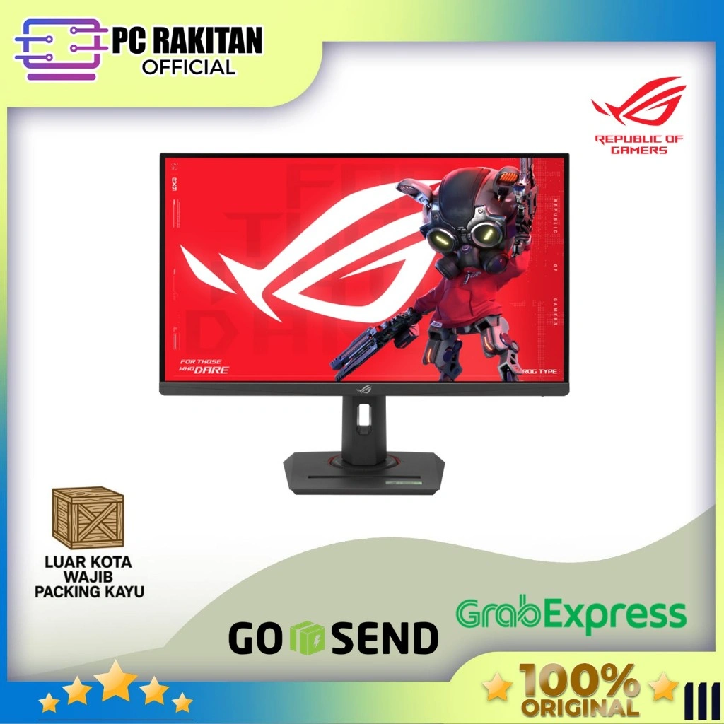 ASUS GAMING MONITOR 27 INCH ROG STRIX XG27UCG FAST IPS UHD 4K 2160P 1MS 160HZ HDR10 ERGONOMIC 3Y