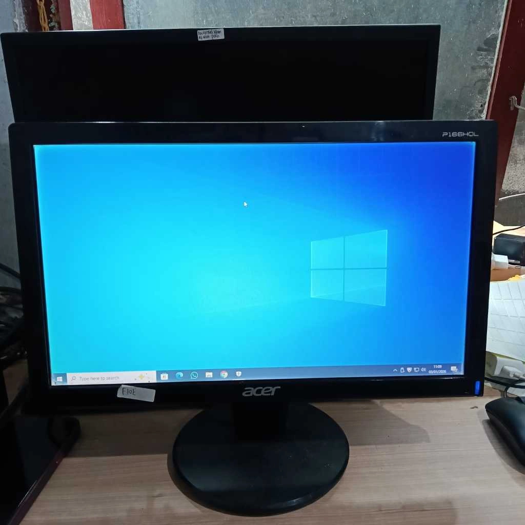 Monitor LED 16 inch wide AOC/Acer - Monitor 16 inch wide Bergaransi merk campur