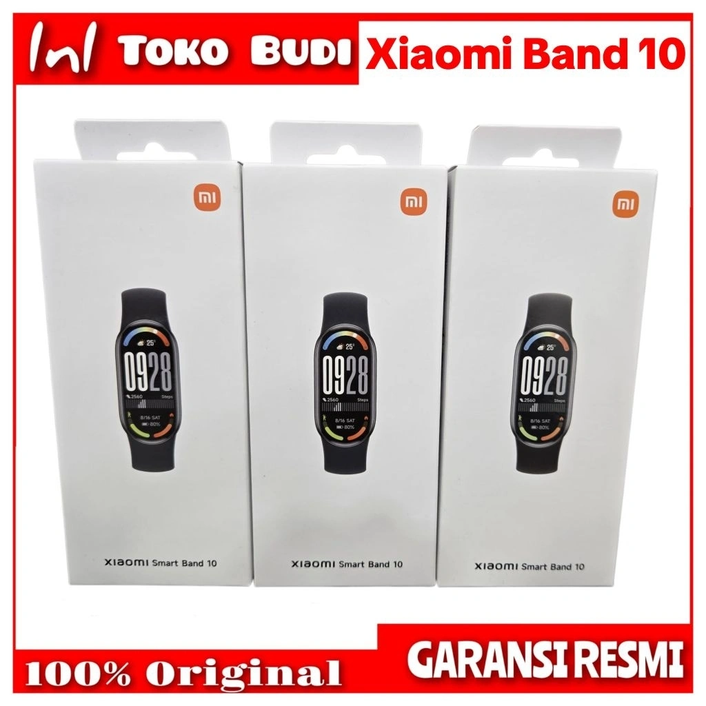 Xiaomi Smart Band 10 / Band 10 /A1 Garansi Resmi