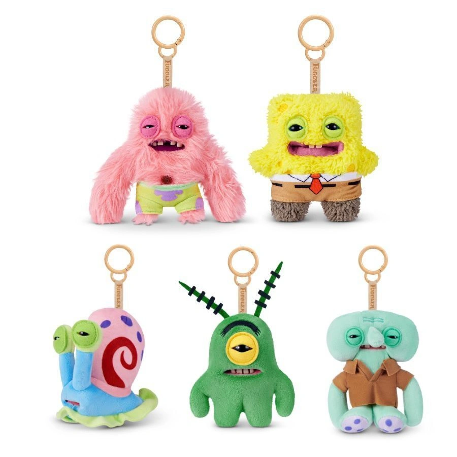 Zuru Fuggler Spongebob Key Rings Key Chain