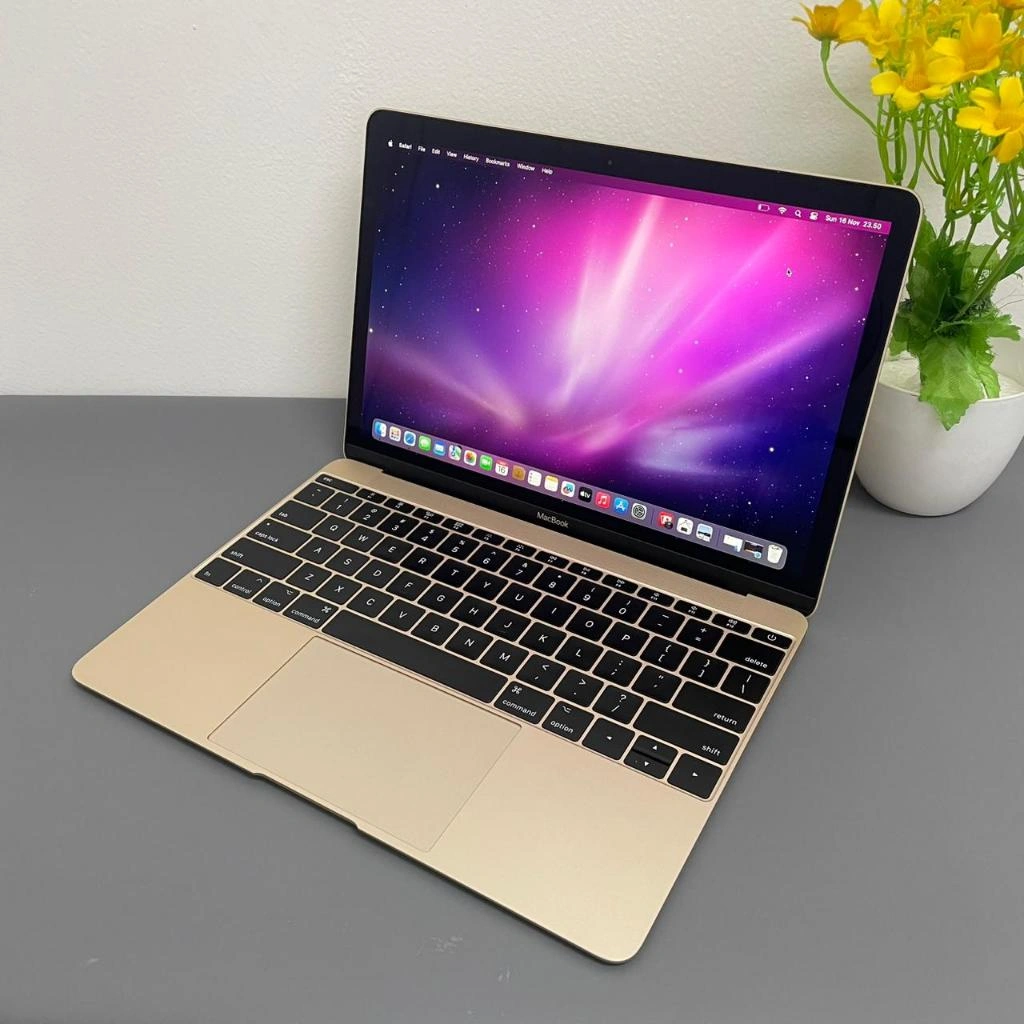 {BEST SSELLER} MACBOOK RETINA 12 INCH 2017 RAM 8 SSD 256 GB INTEL CORE M3/I5/M5 MULUS SILVER-GREY-ROSEGOLD-GOLD