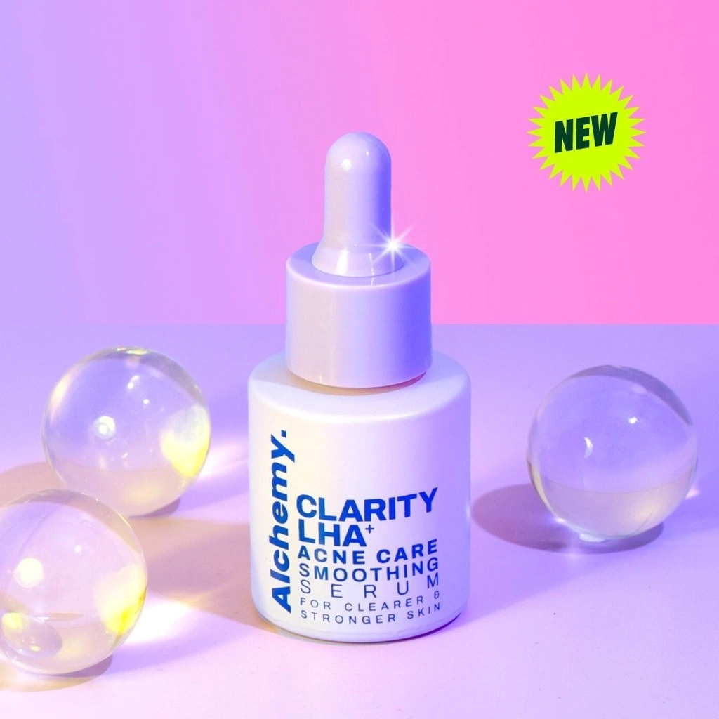 Alchemy CLARITY LHA+ Acne Care Serum | Serum RETINOID+Eksfoliasi | Serum Anti Jerawat Menghaluskan Kulit & Dark spot corrector AHA BHA LHA