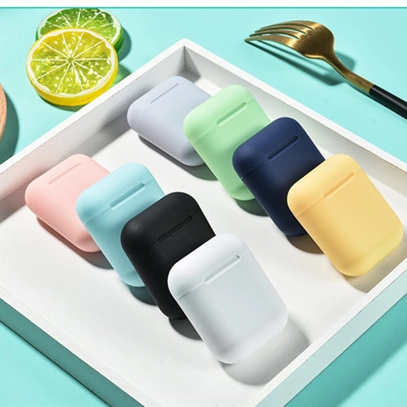 BISA COD Original i12 TWS Murah Wireless Headset Bluetooth Earphones full bass 5.0 Macaron Nirkabel Frosted Sentuh Untuk Semua HP Bisa Xiaomi Oppo Vivo Realme Samsung Iphone Apple