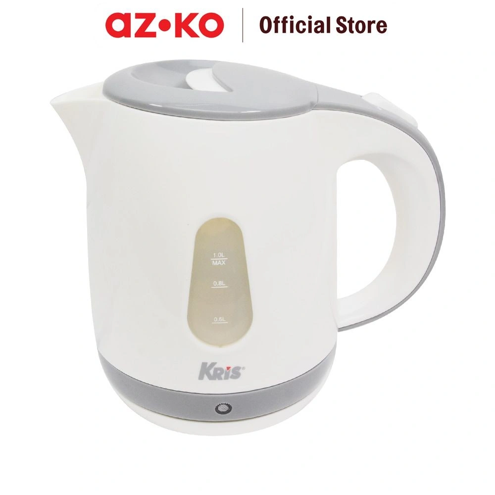 AZKO Kris 1 ltr Teko Listrik 800 watt Ceret Food Grade Ketel Air Elektrik Electric Kettle Wadah Masak Air