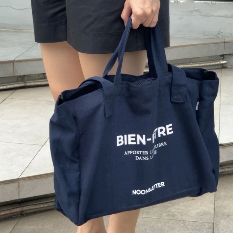 N&A - BIEN ETRE TOTE BAG - Tote Bag Unisex / Tote Bag Wanita / Tas Kanvas / Tote Bag Pria / Tas Kain