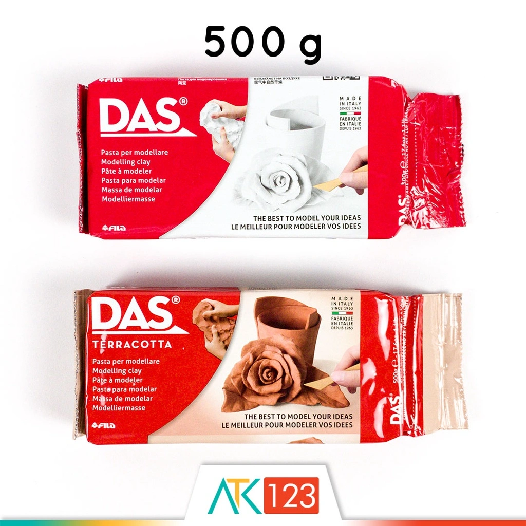 Tanah Liat / Air Dry Pottery / Sculpting / Modelling Clay DAS 500 g