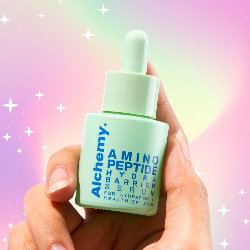 Alchemy AMINO PEPTIDE Hydra Barrier Serum | HYDRATING & ANTI AGING Booster | Copper Peptides Hyaluronic Acid Ceramide Vitamin B5 Panthenol Skin barrier Serum