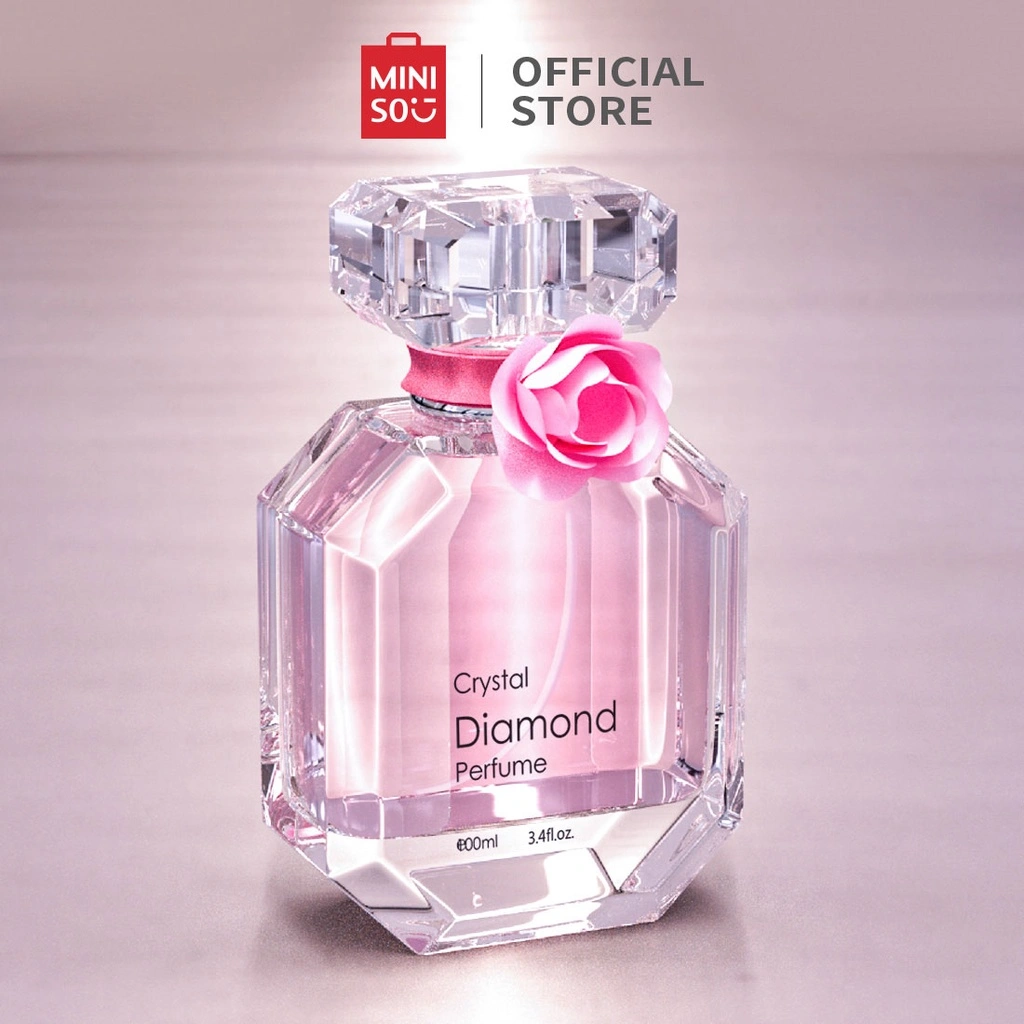 Miniso Official Parfum wanita EDT Crystal Diamond Perfume 50ml minyak wangi wanita parfum tahan lama