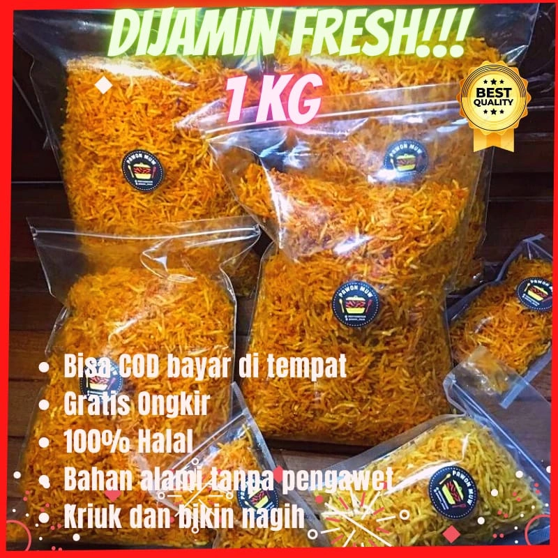 Termurah Kentang Mustofa 1kg Camilan Cemilan Snack Lauk Keripik Kering Kentang Mustofa Mustopa Kriuk Crispy Renyah Balado Pedas Pedes Manis Kentang Goreng Sambal Sambel Kentang Makanan Tradisional Tanpa Pengawet Murah 1kg 500gr Makanan Ringan