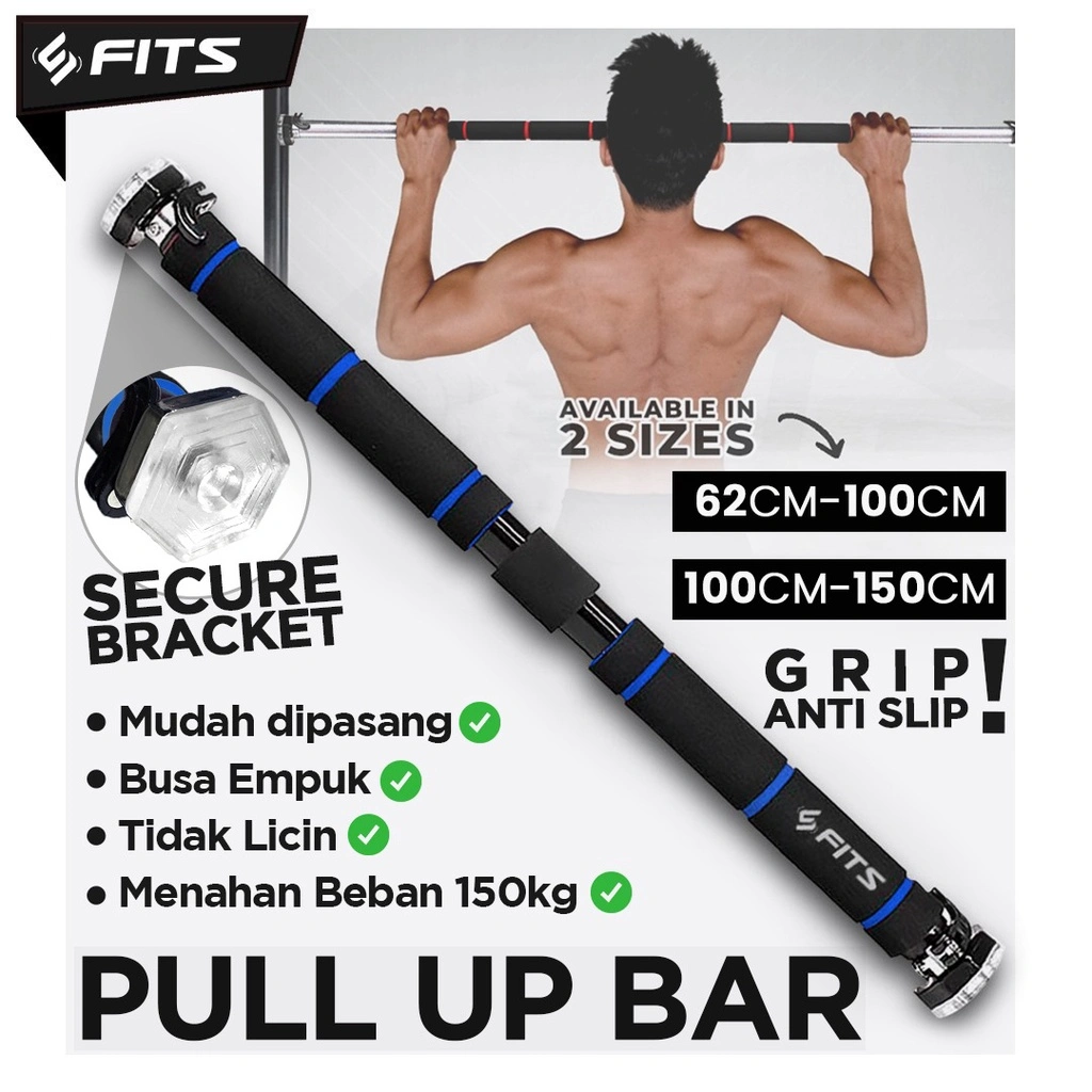 SFIDN FITS Pull Up Bar 2 Size | Tiang Pull Up Door Chinning Bar