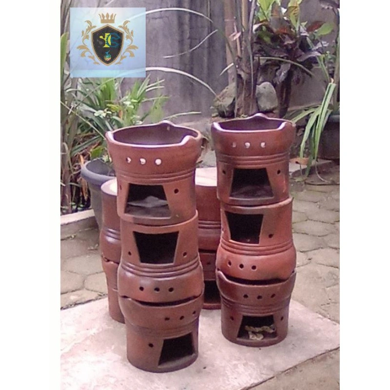 ANGLO GERABAH / ANGLO TANAH LIAT / TUNGKU TANAH LIAT / TEMPAT ARANG TRADISIONAL JAWA TEMBIKAR KLASIK ETNIK SAM CORP