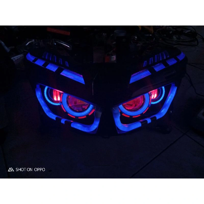 Lampu Projie Vario New 2018 - 2024 Komplit l Custom Headlamp Reflektor Vario 125/150 Keyless