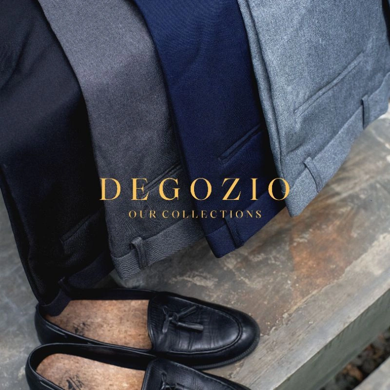 DEGOZIO | Slimfit Formal Trousers – Celana Bahan Pria Kerja Premium Look