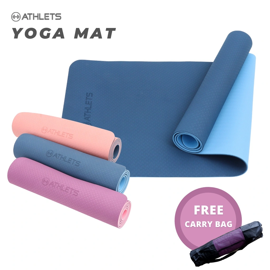 Yoga Mat / Matras Yoga TPE Pilates Senam Premium Eco Friendly
