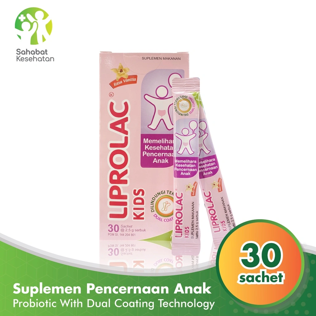 Liprolac - Suplemen Probiotik dan Prebiotik Anak