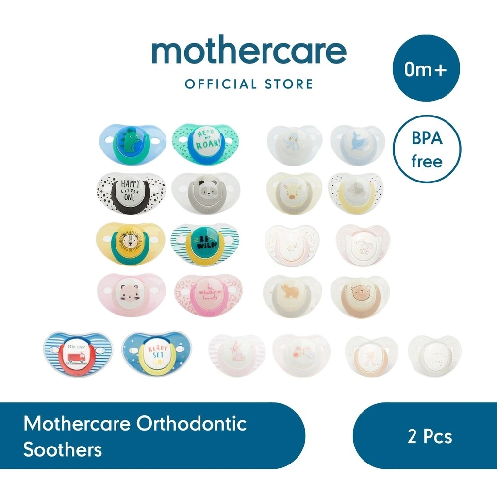 Mothercare Soothers 2 Packs - Dot Bayi