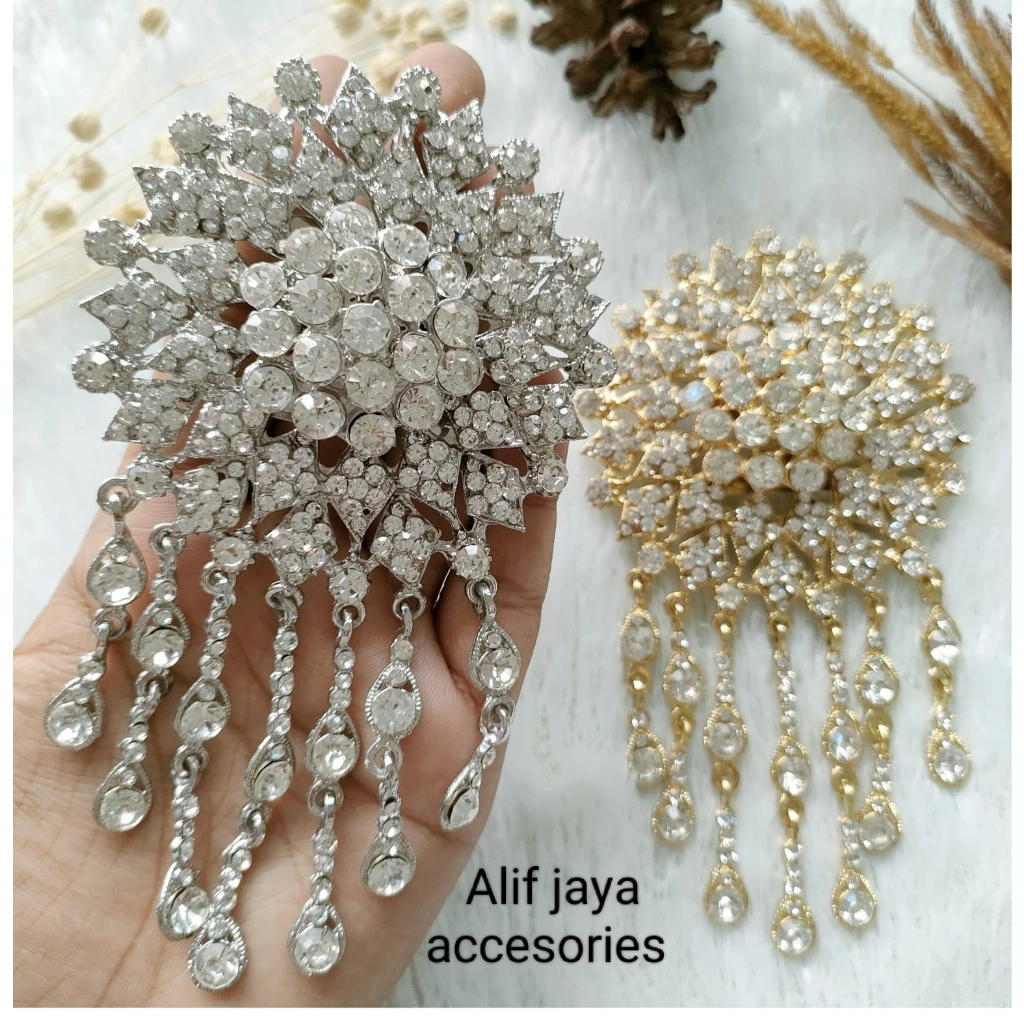 Bros kebaya premium / Bros pengantin terbaru / Bros kutubaru