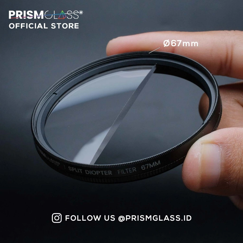 SPLIT DIOPTER FILTER (deep focus) filter efek aesthetic creative photography prismglass