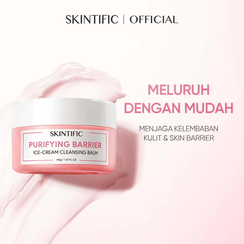 SKINTIFIC - Purifying Barrier Ice Cream Cleansing Balm 40g