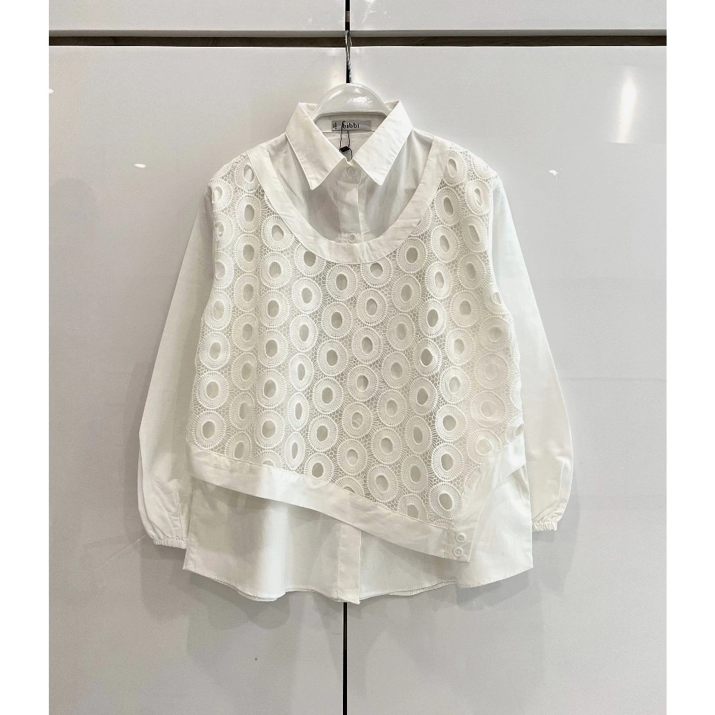 Ring Lace Shirt // Kemeja Wanita [ bibbi ]