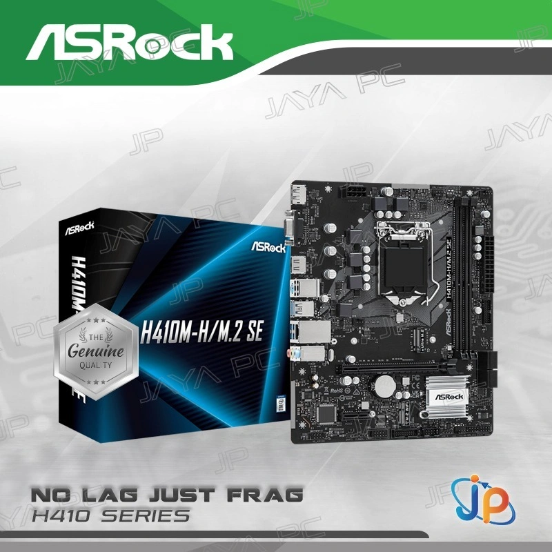 Motherboard ASROCK H410M-H/M.2 SE (LGA1200, H410, DDR4, USB3.2, SATA3)