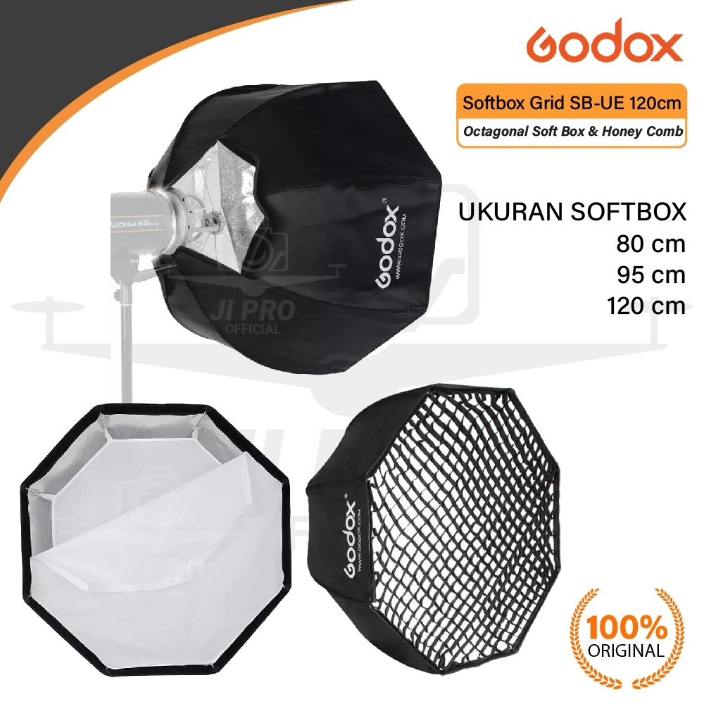 Godox Softbox Grid SB-GUE 80cm 95cm 120cm Octagonal Soft Box Honey Comb