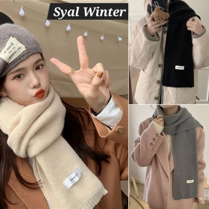Syal Musim Dingin / Winter Scarf / syal winter 012