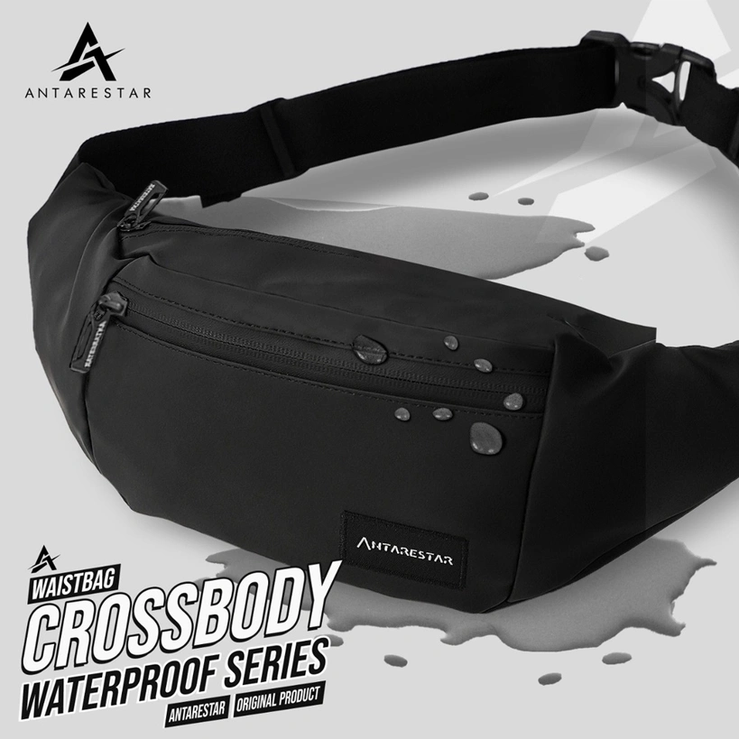 ANTARESTAR Official - Tas Selempang Waterproof Slempang Pria Wanita Waist Bag Crossbody Premium Outdoor Tas Lebaran Tas Mudik