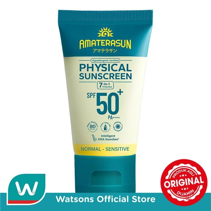 Amaterasun Physical Sunscreen SPF 50+ PA++++ 30g