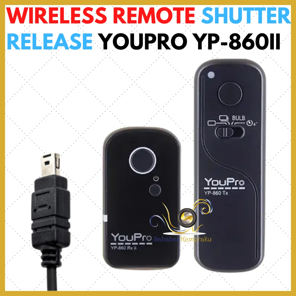 MC-DC2 Wireless Remote Shutter Release YouPro YP-860II Nikon Z5 Z6 Z6 II Z7 Z7 II  D750 P7800 D3100 D3200 D3300 D5000 D5100 D5200 D5300 D5350 D5500 D5600 D600 D610 D7000 D7100 D7000 D90 like Viltrox JJC Photobox Self Stud
