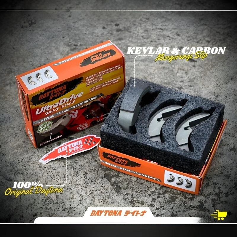 KAMPAS GANDA DAYTONA RACING BEATFI/SCOPPYFI/MIOSPORTY/MIOKARBU/BEATKARBU/SCOPPYKARBU/FINO KARBU BEAT FI NON ESP STATER KASAR ORIGINAL DAYTONA