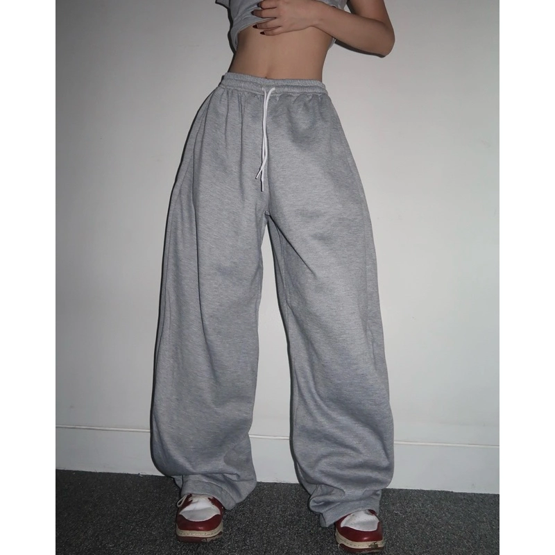 Wearsarey - Noa Baggy Sweat Pants - Relaxed Pants - Bawahan Unisex - Celana Panjang - Sporty Pants Super Baggy - Fleece Nyaman - Street Style Trendy