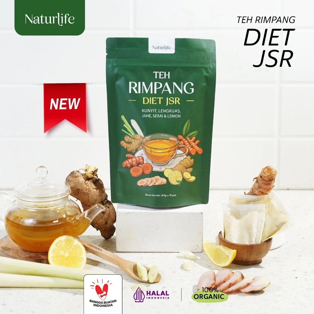 NATURLIFE JSR TEH - TEH HIJAU DIET PELANGSING / TEH HIJAU ORIGINAL / TEH HIJAU PENURUN BERAT BADAN / TEH PELANGSING BPOM / TEH HIJAU DIET / SLIMING TEA UNTUK DIET / TEH HIJAU CELUP / KALON TEA / TEH HIJAU KEPALA DJENGGOT / SPEARMINT TEA CHAMOMILE TEA