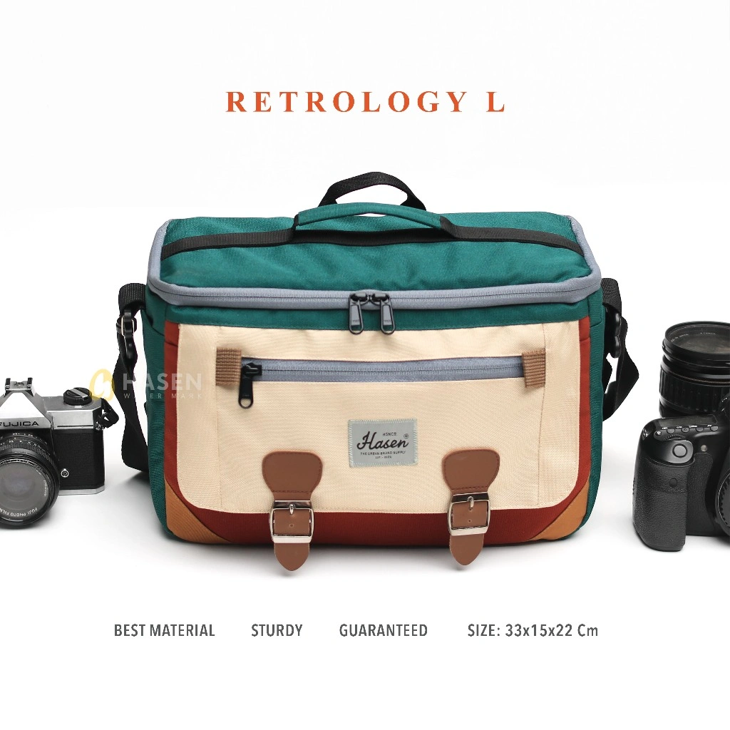 Tas kamera RETROLOGY L merk Hasen