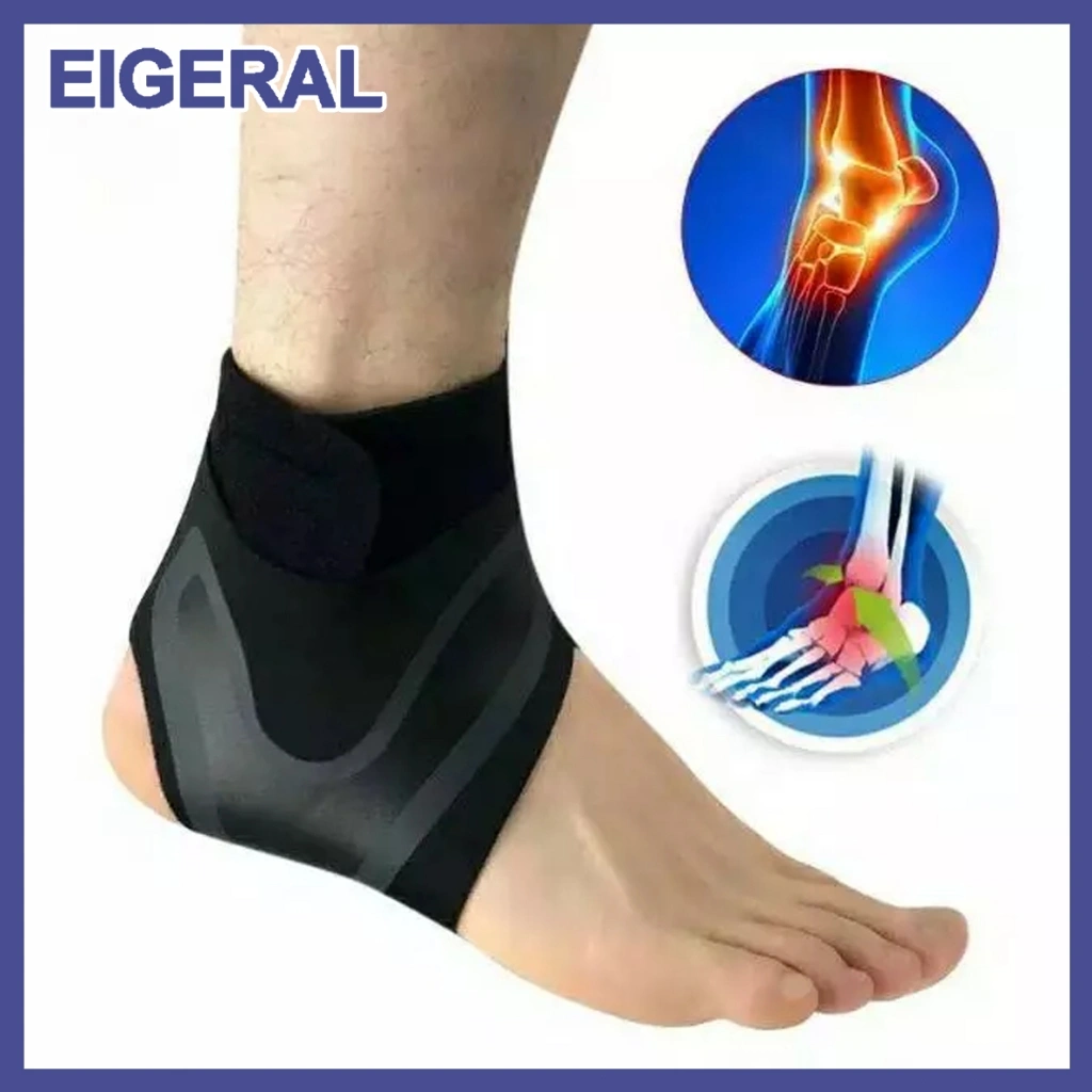 Ankle Kaki Support / Ankle Pelindung Tumit / Pelindung Ankle Kaki  Ankle Wrap Brace Adjustable Olahraga Running Fitness Cycling