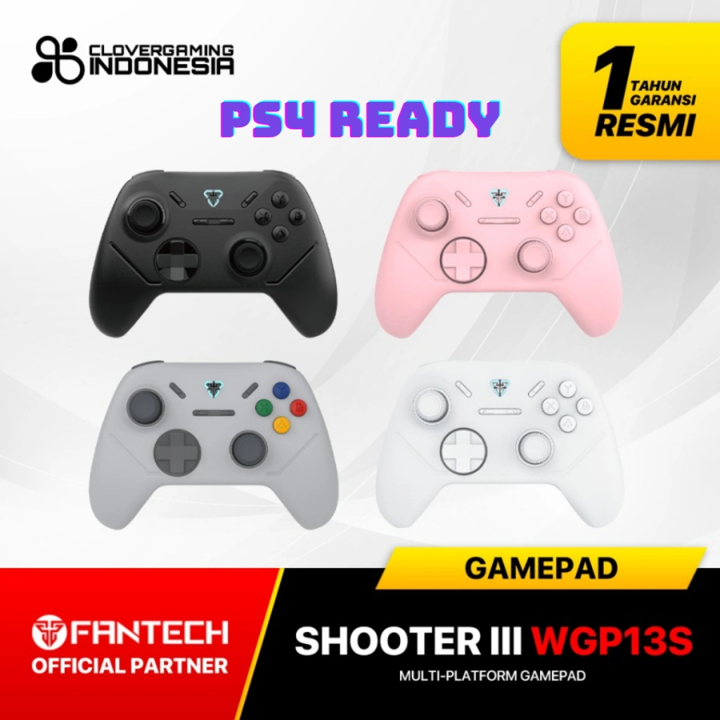 Fantech WGP13S Shooter III Wireless Gamepad Gamingpad Joystick Controller PC PS3 Laptop Android Game Pad