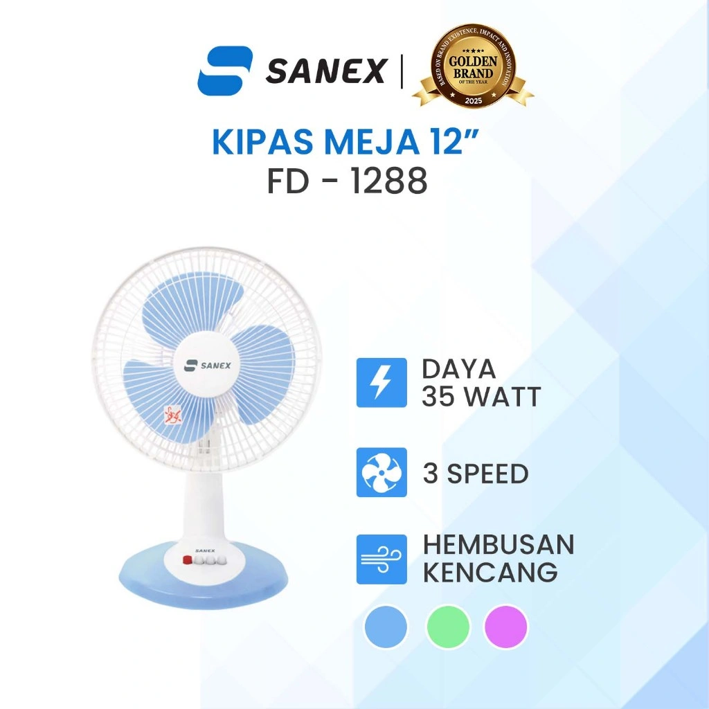 SANEX Kipas Angin Meja 12 Inch FD-1288