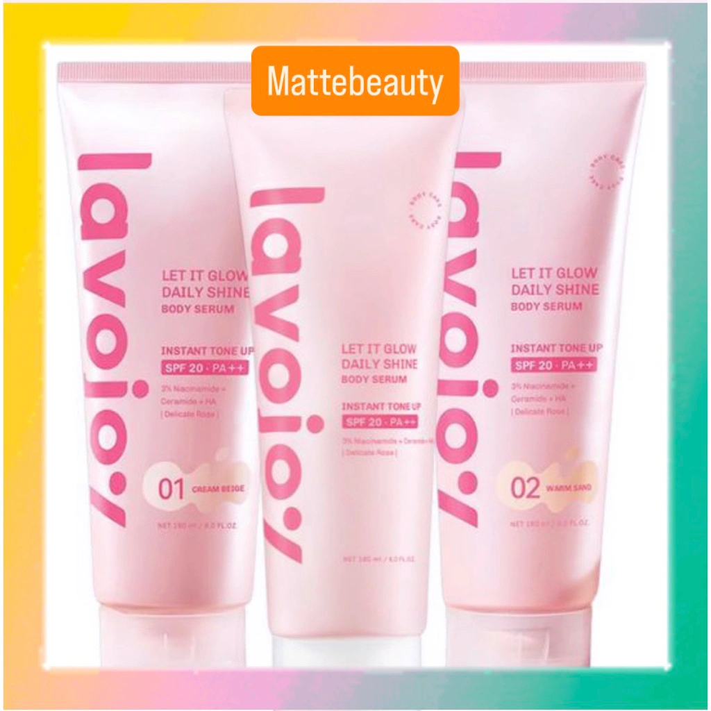 LAVAJOY LET IT GLOW BODY SERUM SKIN BRIGHTENING UPGRADED VERSION